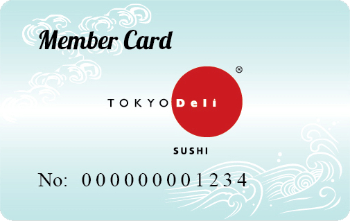 Thẻ thành viên Tokyo Deli  (Member Card)