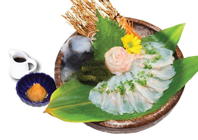 Grouper usuzukuri sashimi (15 PCS)