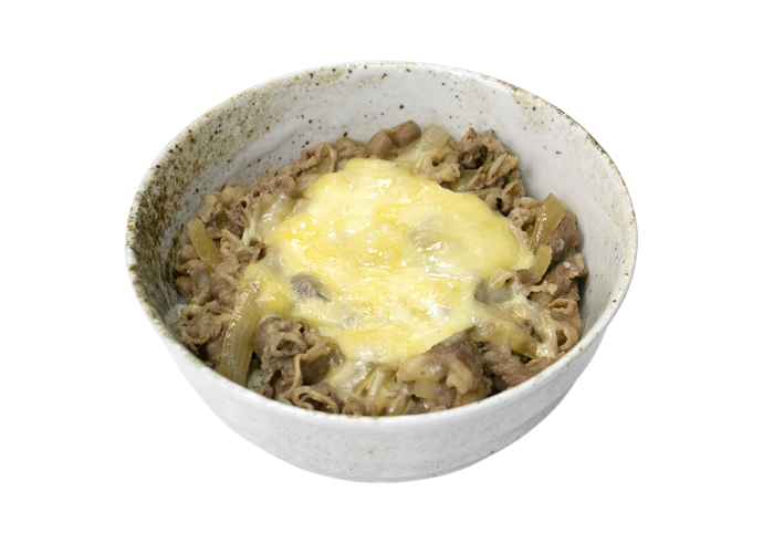 US BEEF RICE BOWL WITH CHEESE (L)