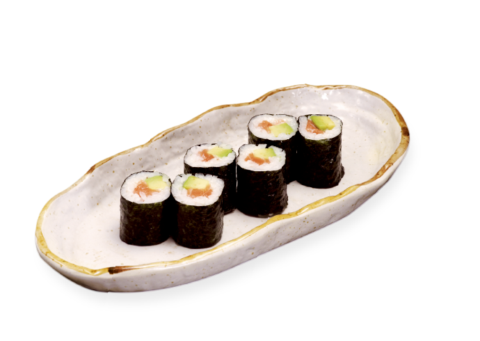 SALMON AND AVOCADO ROLL