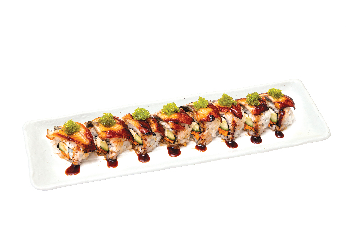 BROILED EEL ROLL WITH CREAM CHEESE - Tokyo Deli Sushi