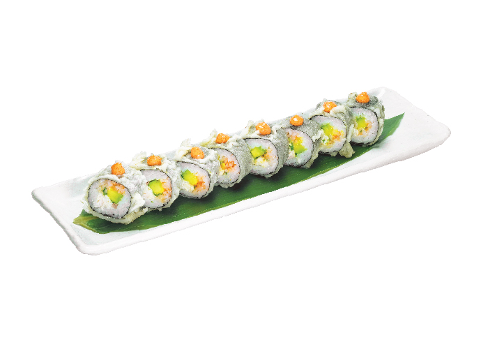 DELUXE TEMPURA ROLL - SALMON