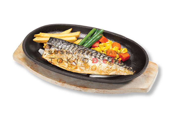 GRILLED MACKEREL W/ TERIYAKI SAUCE