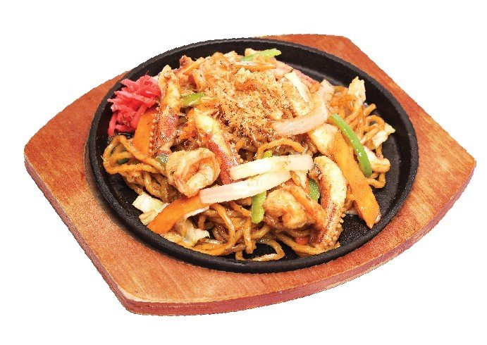 SEAFOOD STIR-FRIED SOBA