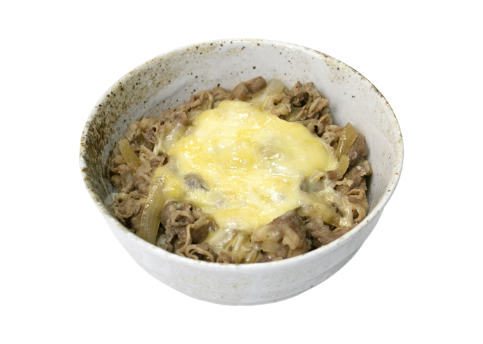 US BEEF RICE BOWL WITH CHEESE