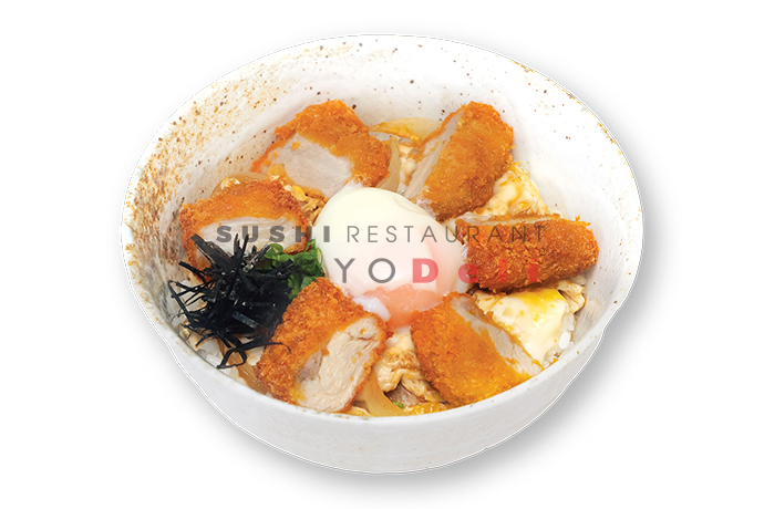 PORK CUTLET W/ EGG RICE BOWL