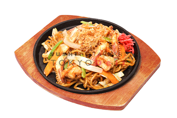 SEAFOOD STIR-FRIED SOBA