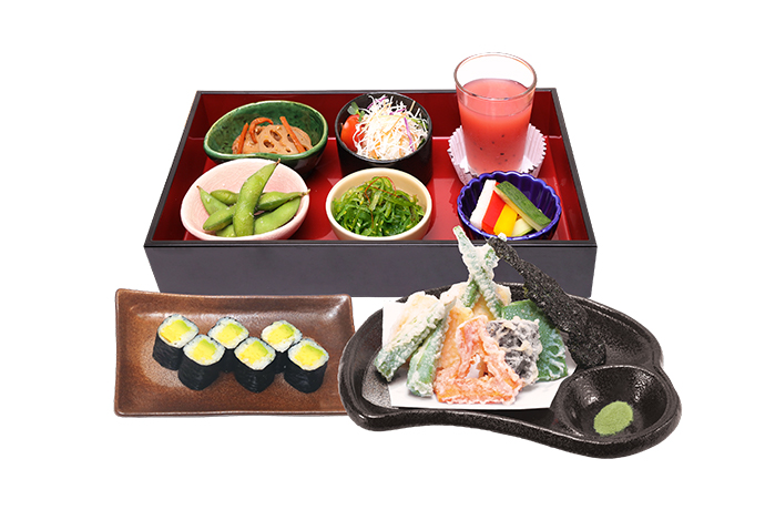 SET TEMPURA RAU CỦ THÂP CẨM & CUỐN BƠ